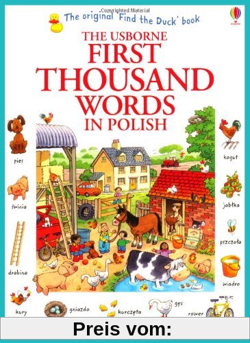 First Thousand Words in Polish (Usborne First Thousand Words)